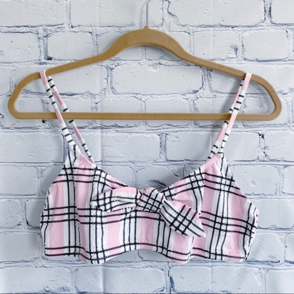 NWT Morgan Lane Maya Bikini Top Petal